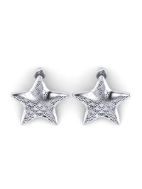 Recycled gold-plated sterling silver earrings MERIBEL