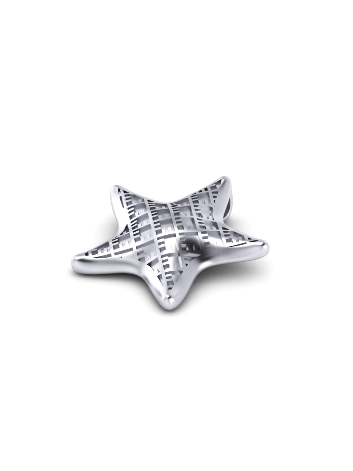 Recycled gold-plated sterling silver pendant MERIBEL