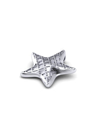 Recycled gold-plated sterling silver pendant MERIBEL