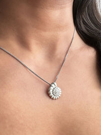 Recycled gold-plated sterling silver chain necklace CLASSY