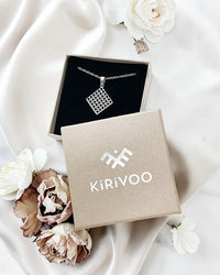 Circular sterling silver jewellery 3-piece set NORD ⏐ *Personalise