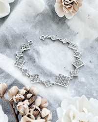 Circular sterling silver jewellery 3-piece set LUX ⏐ *Personalise
