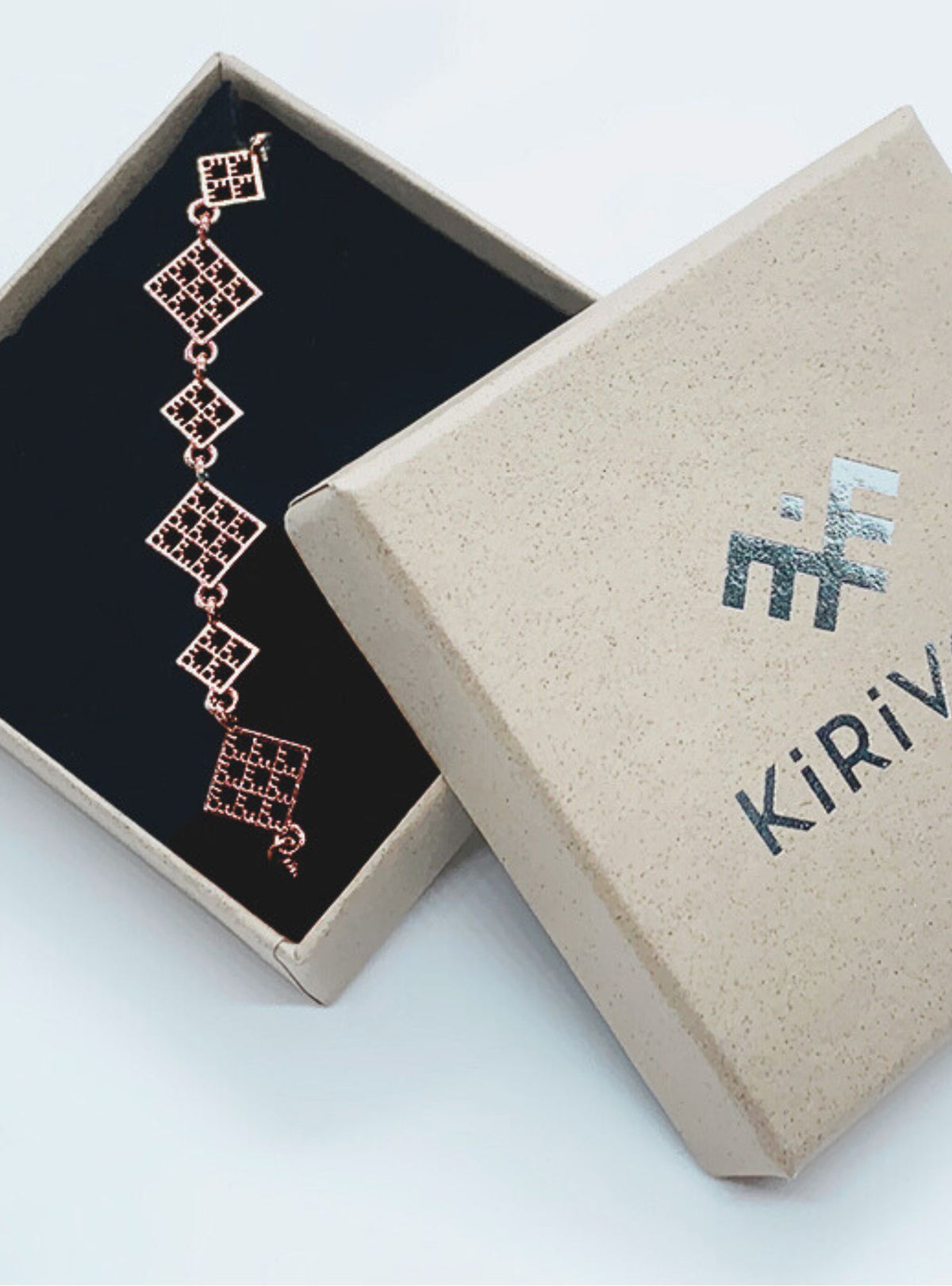 Recycled sterling silver anklet NET