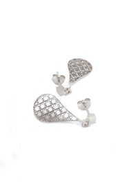 Recycled gold-plated sterling silver earrings DROP ⏐ *Personalise