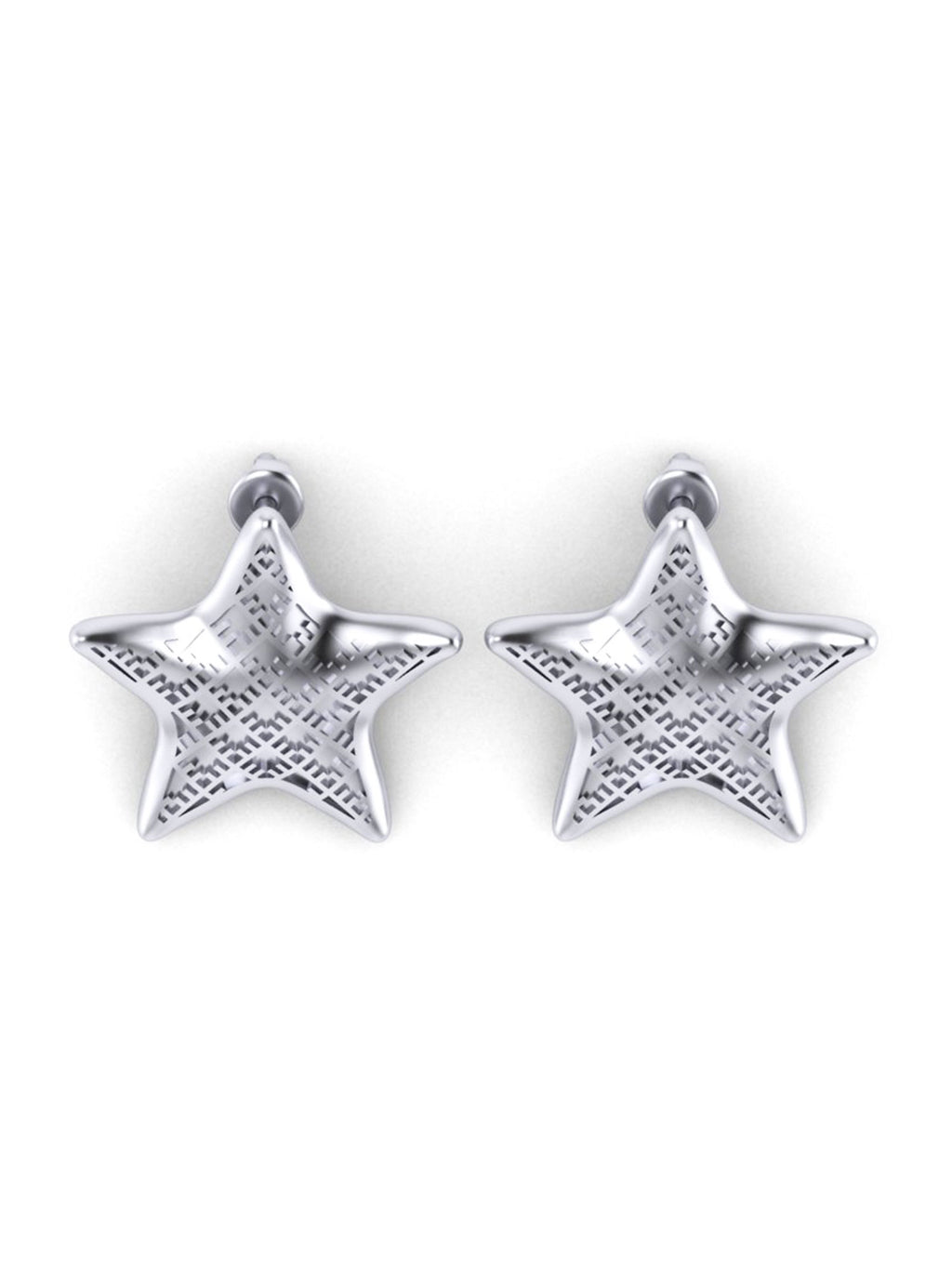 Eco silver earrings MERIBEL