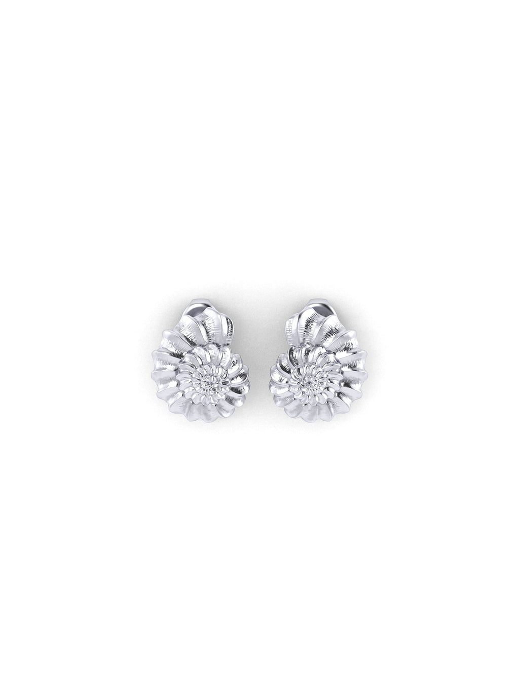 Eco silver earrings SHELL