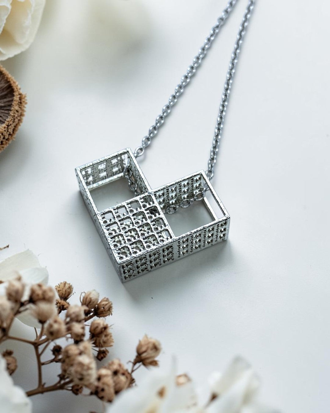Circular sterling silver jewellery 3-piece set NORDIC ⏐ *Personalise