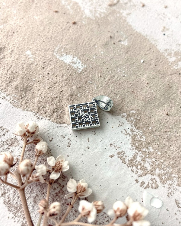 Circular sterling silver jewellery set NETS ⏐ *Personalise