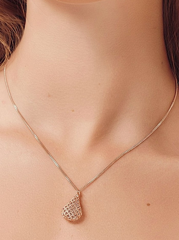 Circular sterling silver jewellery set DROP⏐ *Personalise