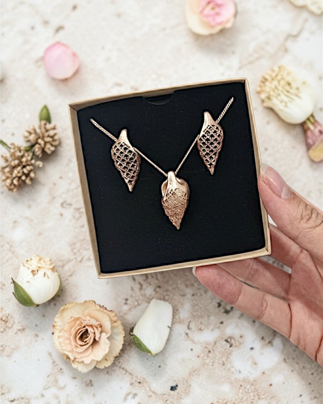Circular sterling silver jewellery set SPIRA ⏐ *Personalise