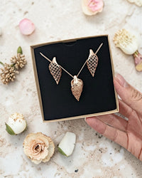 Circular sterling silver jewellery set SPIRA ⏐ *Personalise