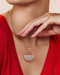 Circular sterling silver jewellery set CIRCOS⏐ *Personalise