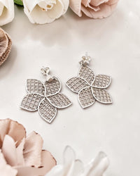 Circular sterling silver jewellery set FLOWER⏐ *Personalise