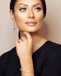 Circular sterling silver jewellery 3-piece set LUX ⏐ *Personalise