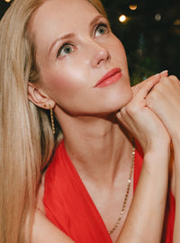 Customisable recycled sterling silver earrings PADLOCK