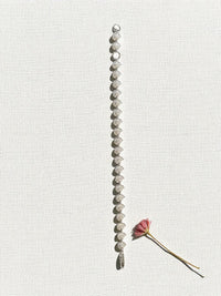 Recycled sterling silver bracelet SHELLS