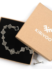 Eco silver bracelet NET *P