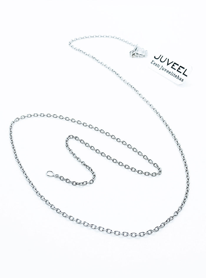Silver chain necklace by JUVEEL (50)