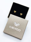 Eco gold plated earrings HEART