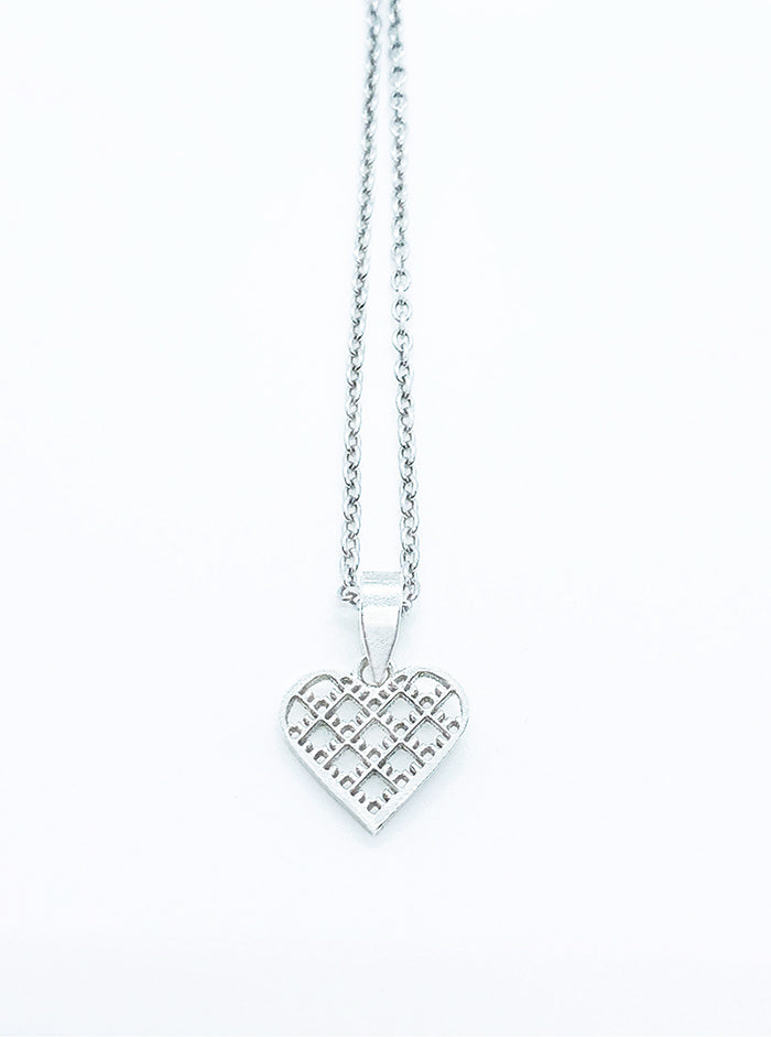 Eco silver pendant HEART *P