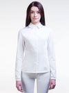 White Organic Cotton Fitted Shirt LAURA