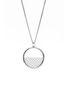 Eco silver circle pendant CIRCOS *P