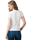 White Organic Blend T-shirt PRIGITTE