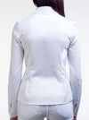 White Organic Cotton Fitted Shirt LAURA
