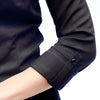 Black Bamboo Shirt with Adjustable Sleeves ODER