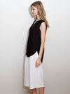 Black Bamboo Sleeveless Blouse KAER