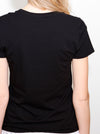 Black Organic Blend T-shirt PRIGITTE