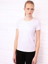 White Organic Blend T-shirt BASIC