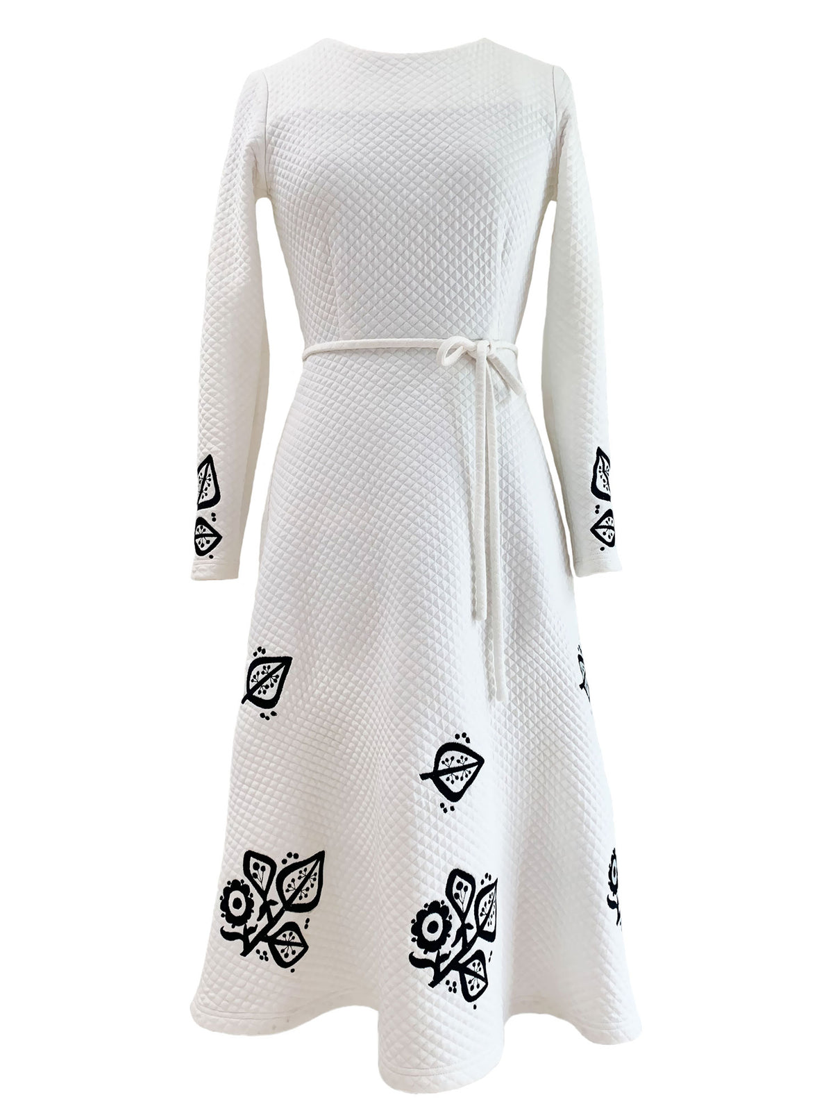 White organic cotton embroidered dress SuSi KiRiVOO White organic cotton embroidered dress SuSi KiRiVOO